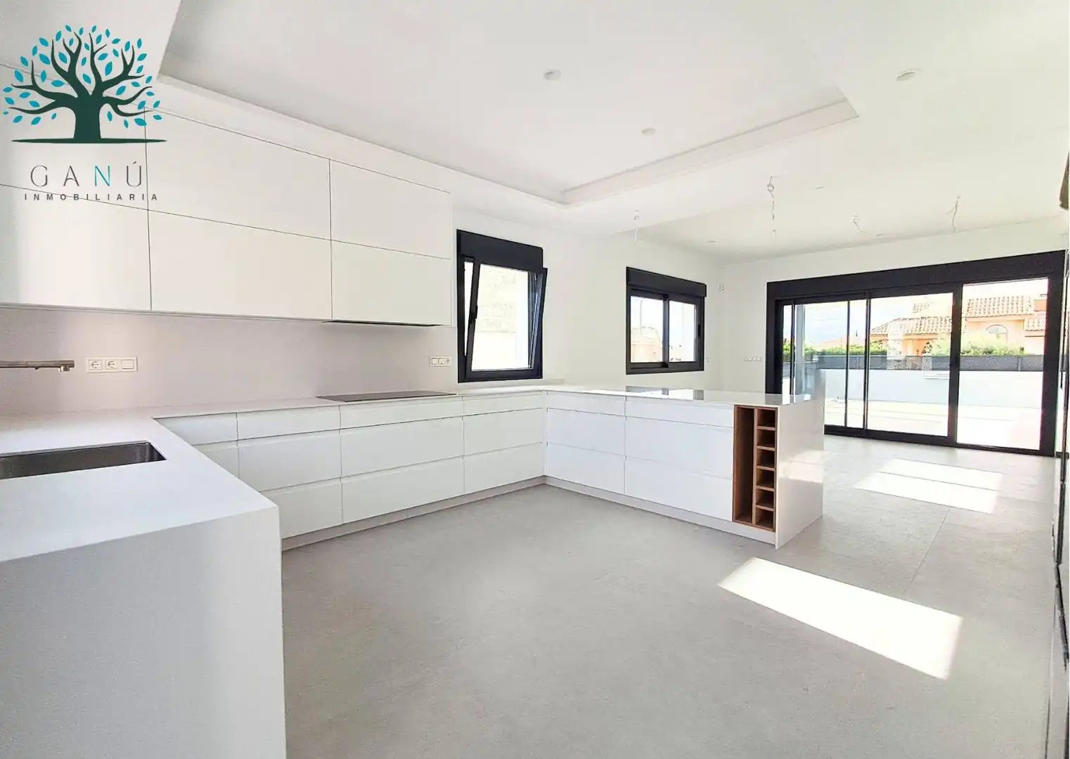 Cocina de Casa o chalet en venta en Mazarrón con Aire acondicionado, Calefacción y Terraza