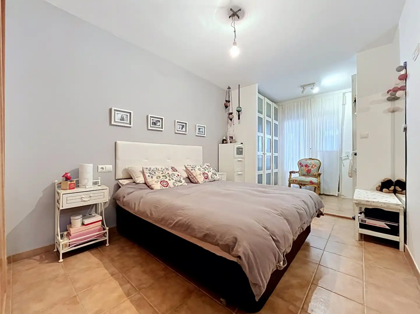 Bedroom of Flat for sale in Finestrat  with Air Conditioner, Private garden and Terrace