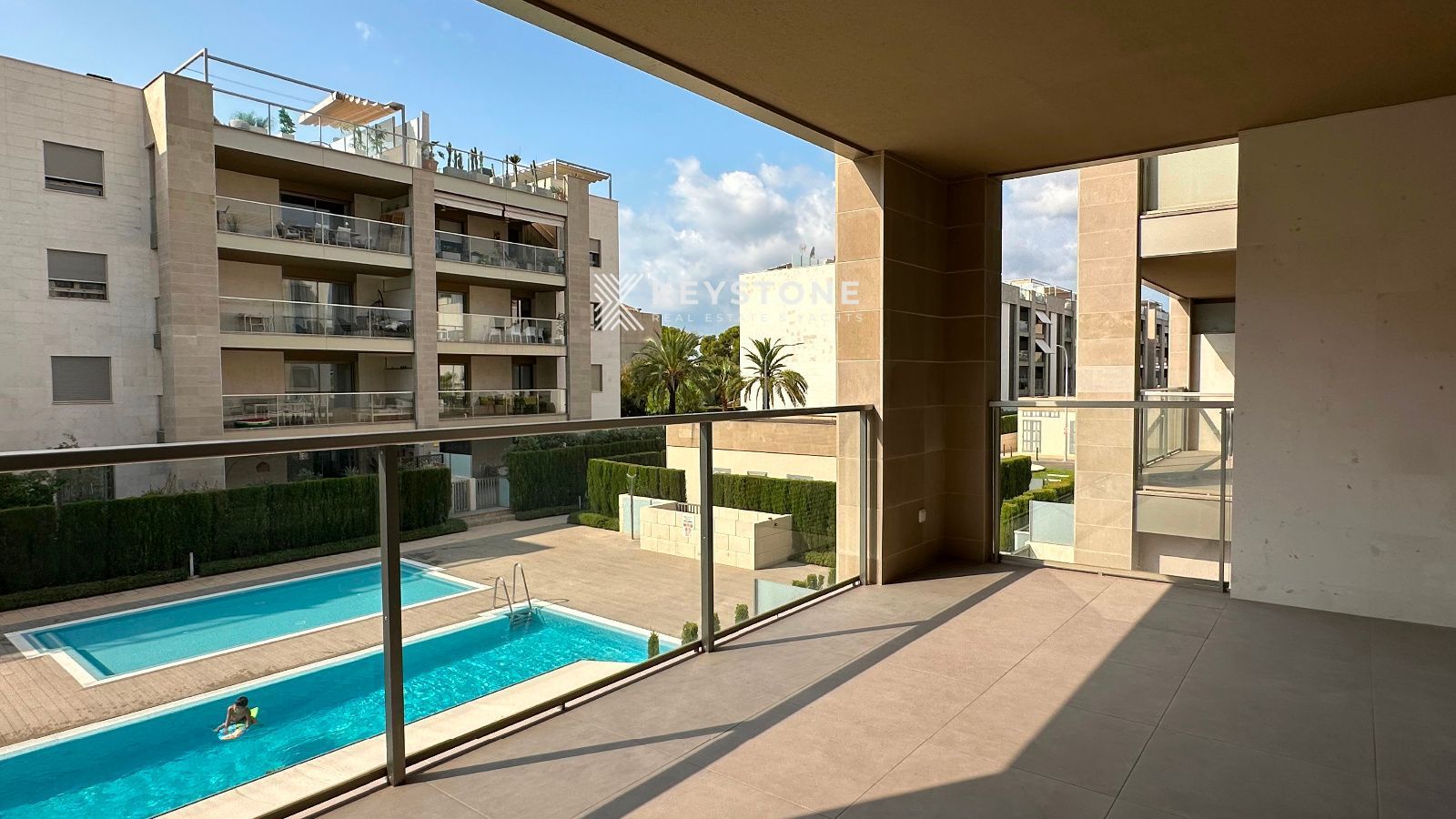 Swimming pool of Flat to rent in  Palma de Mallorca  with Air Conditioner, Terrace and Storage room
