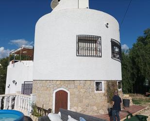 Exterior view of House or chalet for sale in Villajoyosa / La Vila Joiosa  with Air Conditioner, Private garden and Terrace
