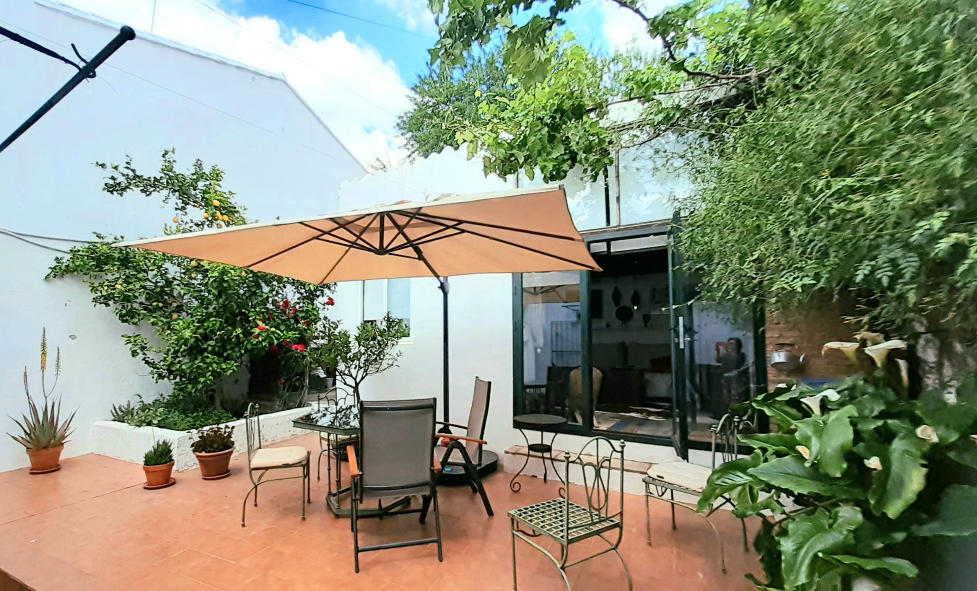 Terrace of Country house for sale in Benaocaz  with Heating, Private garden and Washing machine