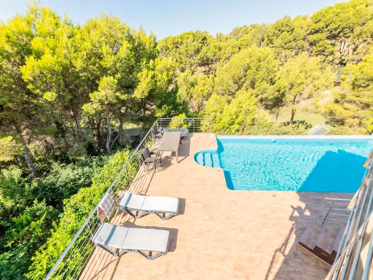 Piscina de Casa o chalet en venta en Altea con Aire acondicionado, Calefacción y Jardín privado