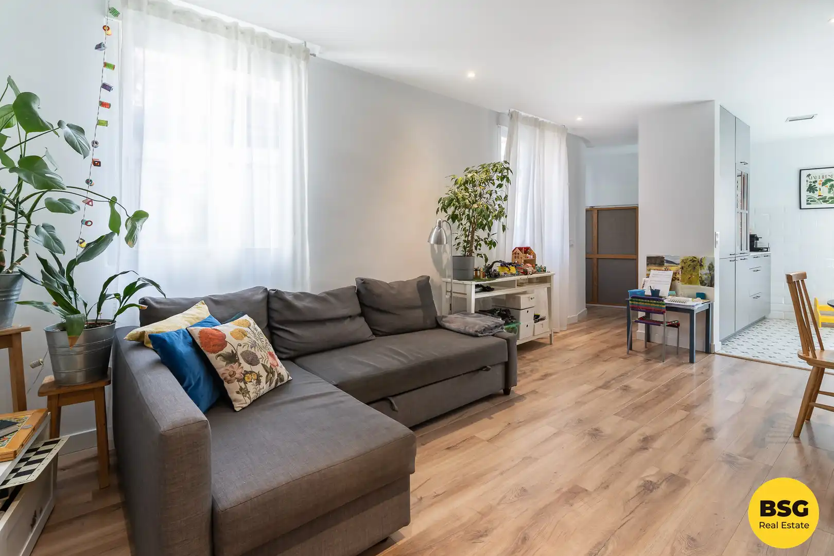 Sala de estar de Piso en venta en Madrid con Aire acondicionado, Calefacción y Balcón