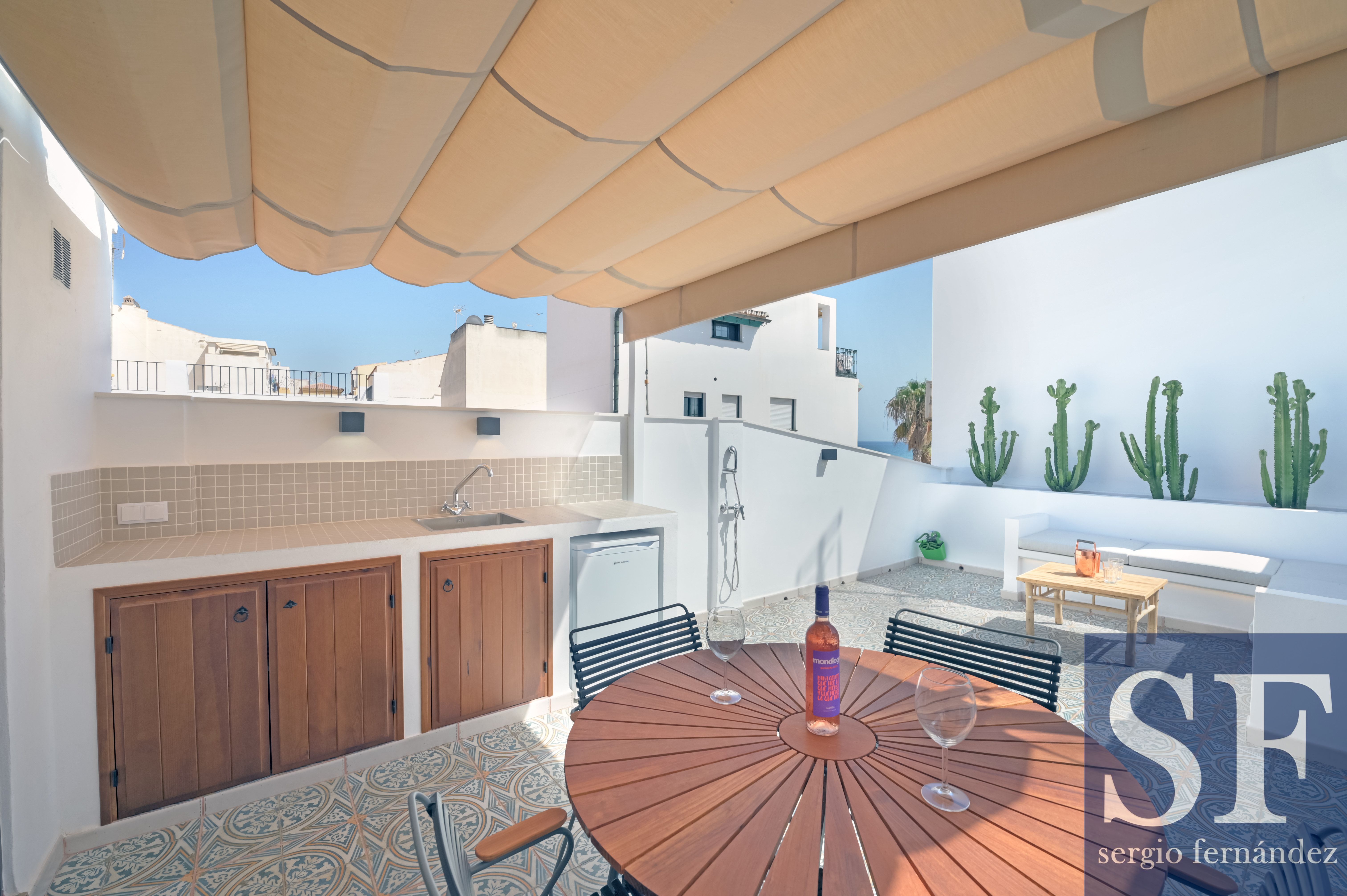 Terrassa de Casa adosada en venda en Vélez-Málaga