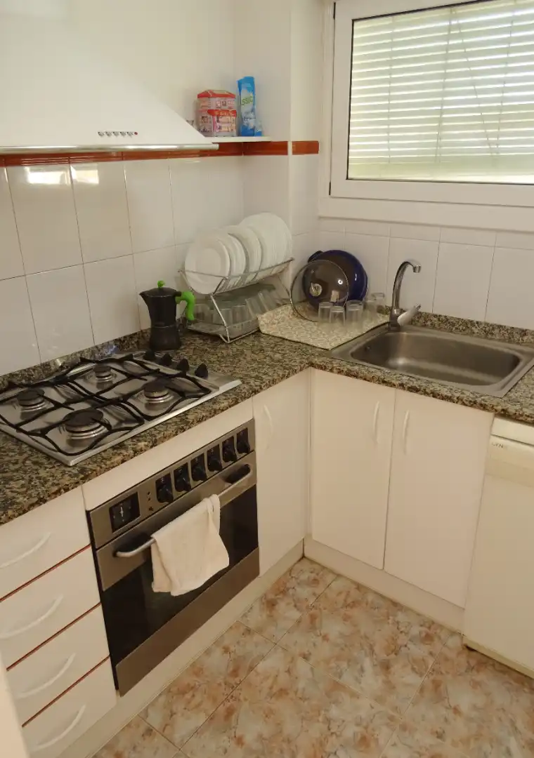 Cocina de Apartamento en venta en Creixell con Terraza y Horno