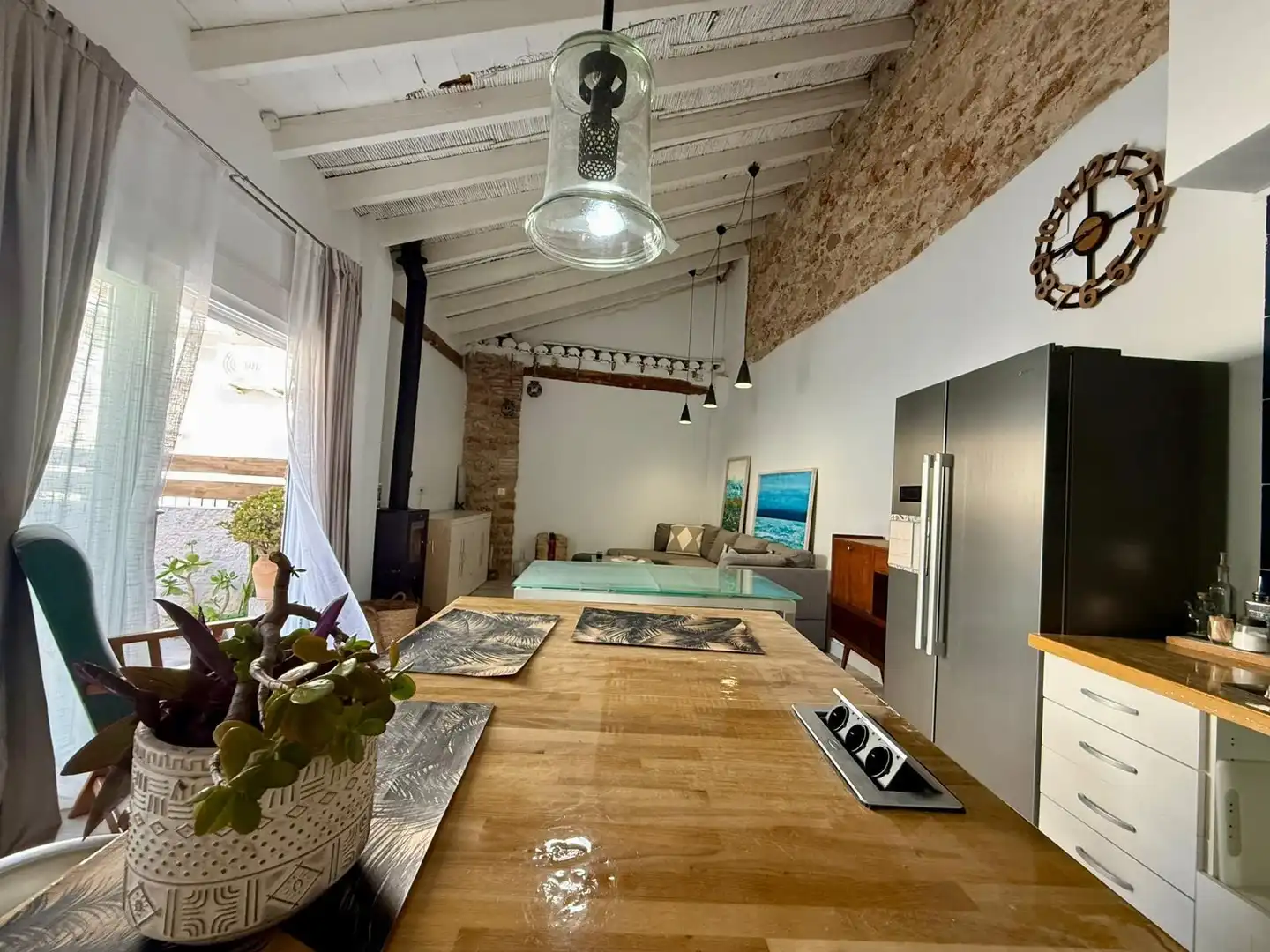 Cuina de Casa o xalet en venda en Dénia amb Aire condicionat, Calefacció i Parquet