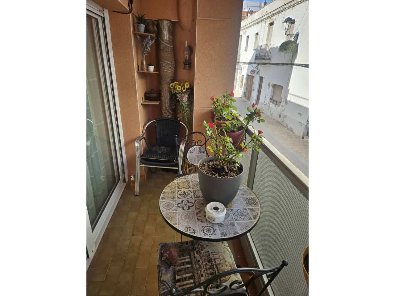 Terraza de Piso en venta en Cunit con Parquet, Amueblado y Balcón