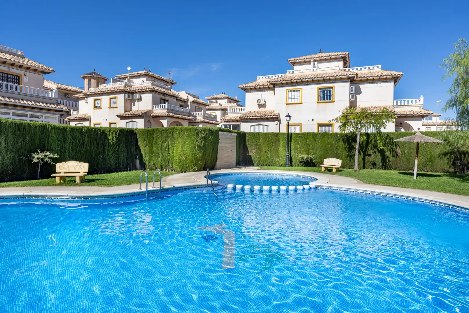 Garden of Detached homes for sale in Orihuela  with Air Conditioner, Private garden and Terrace