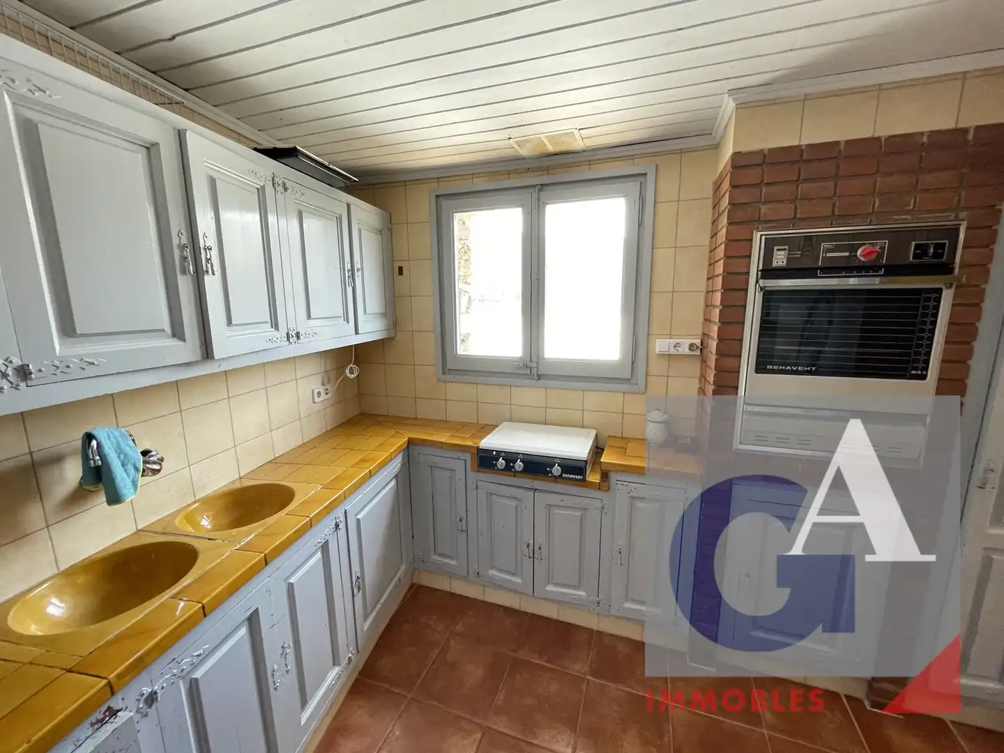 Cocina de Casa adosada en venta en Queralbs con Amueblado
