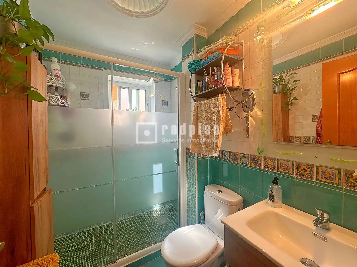 Badezimmer von Wohnung zum Verkauf in Málaga mit Klimaanlage, Heizung und Terrasse