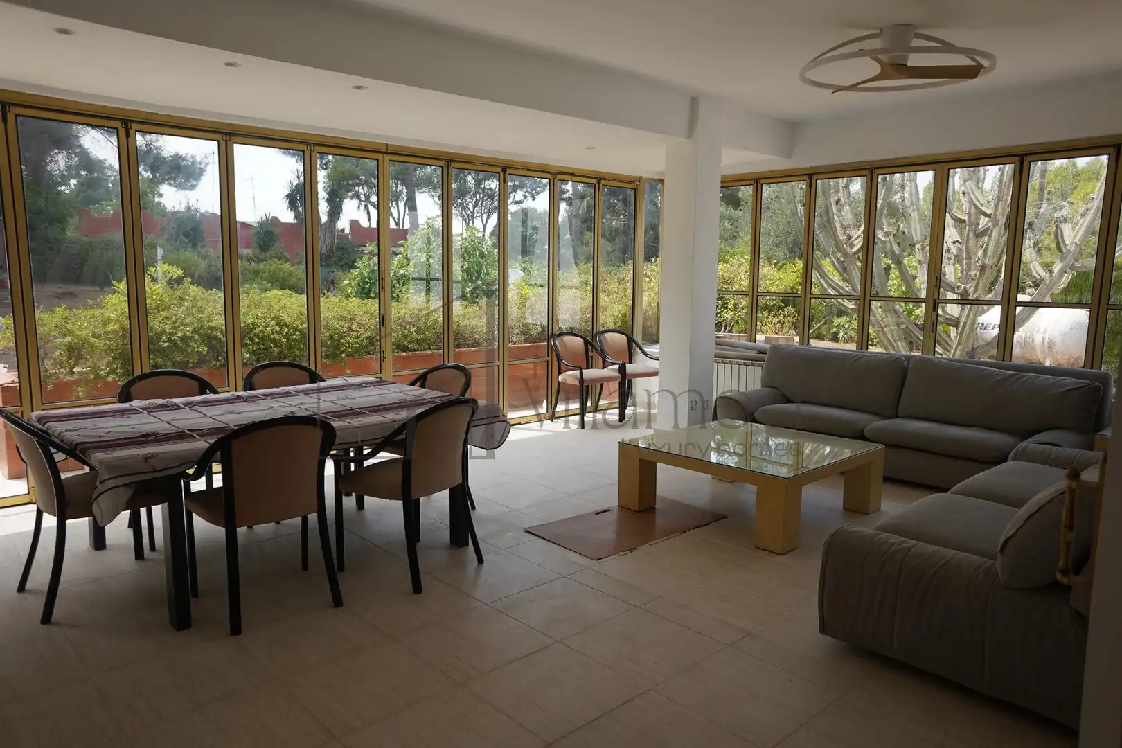Sala de estar de Casa o chalet de alquiler en Bétera con Aire acondicionado, Calefacción y Jardín privado
