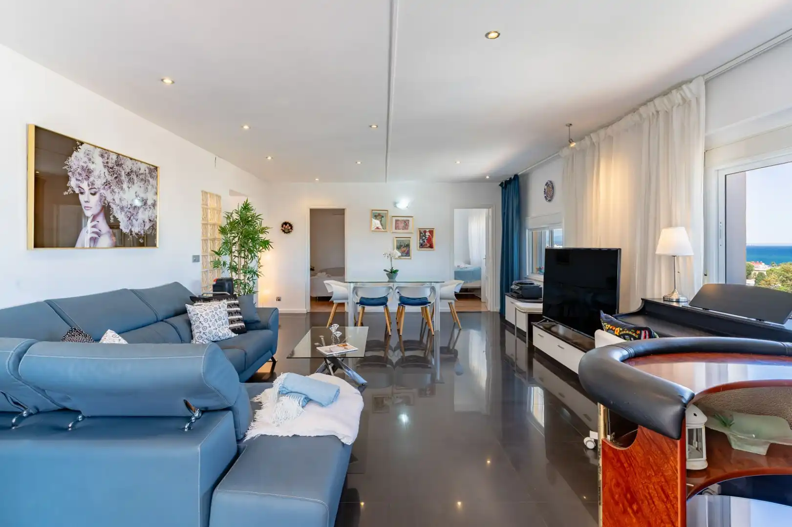 Living room of Attic for sale in Torremolinos  with Air Conditioner, Heating and Community pool