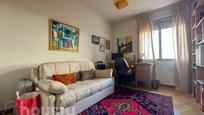 Living room of Flat for sale in  Madrid Capital  with Parquet flooring, Terrace and Furnished