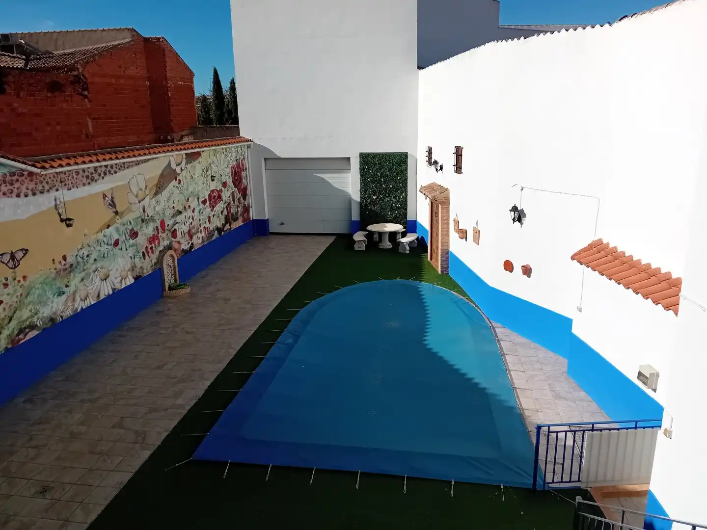 Piscina de Casa o xalet en venda en Almagro amb Aire condicionat, Calefacció i Terrassa