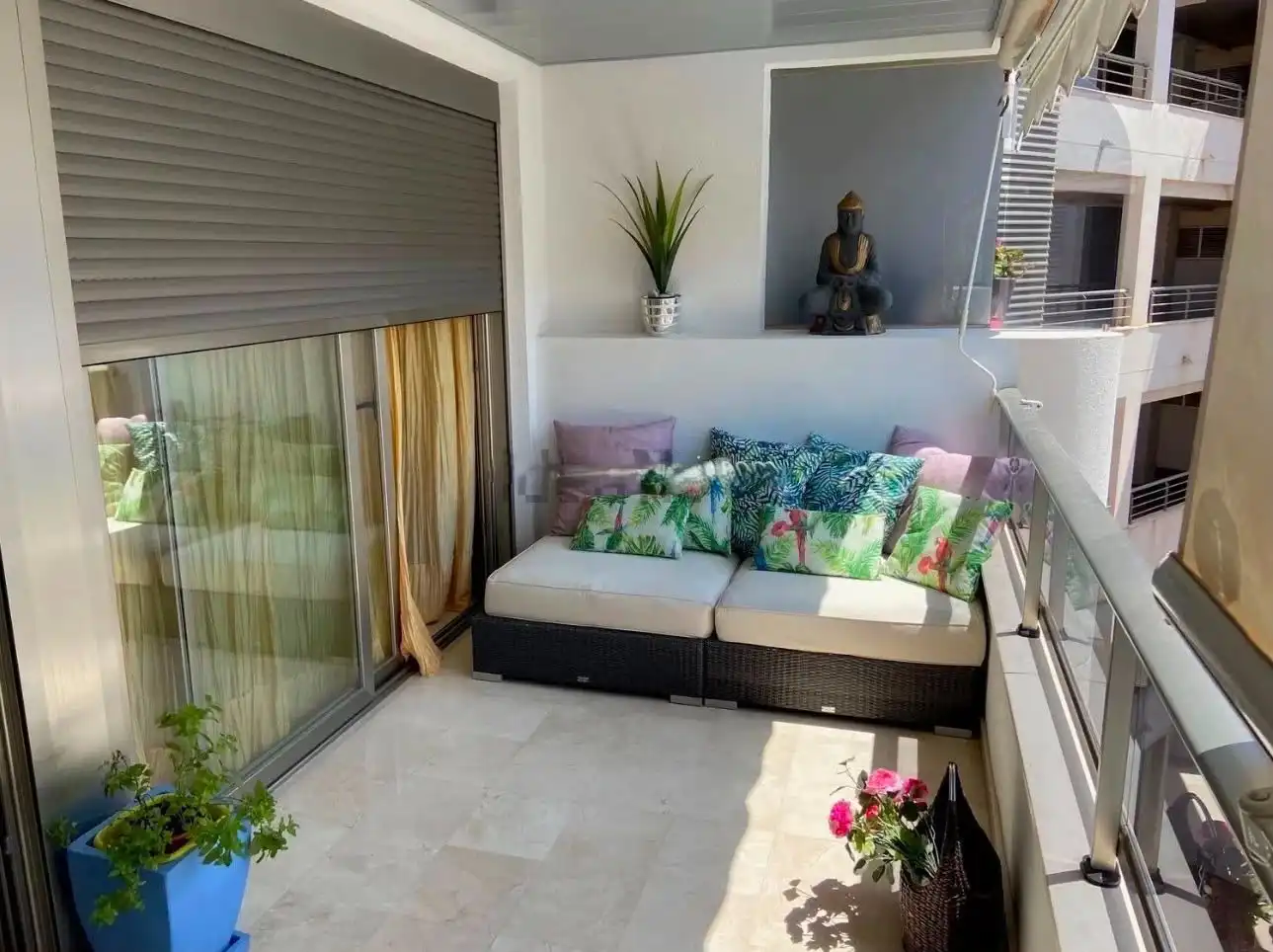 Terrassa de Apartament en venda en L'Alfàs del Pi amb Aire condicionat, Moblat i Forn