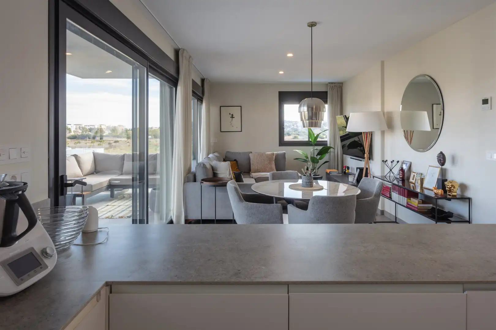 Cuina de Apartament en venda en Jávea / Xàbia amb Calefacció, Terrassa i Piscina