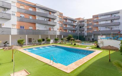 Swimming pool of Flat for sale in Vícar  with Air Conditioner