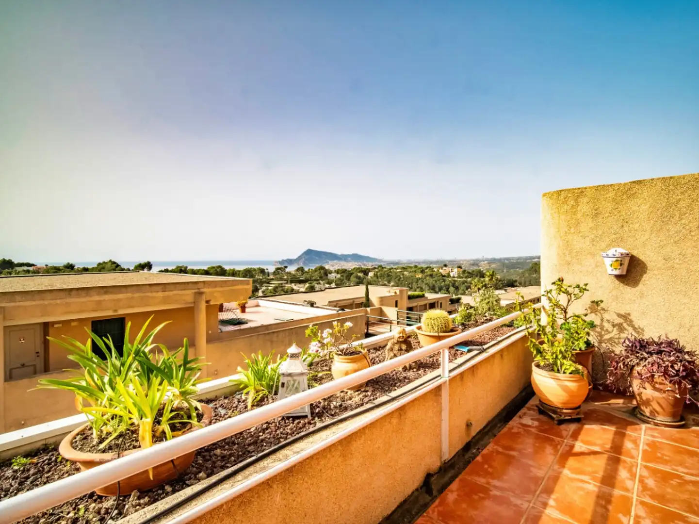 Terraza de Apartamento en venta en Altea con Aire acondicionado, Calefacción y Jardín privado