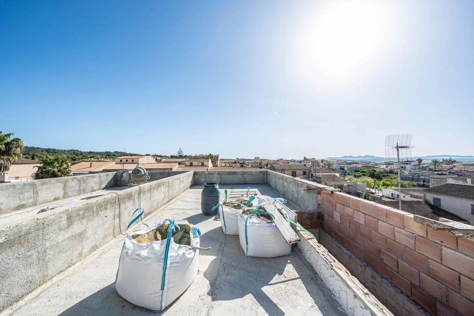 Terrasse von Einfamilien-Reihenhaus zum Verkauf in Vilafranca de Bonany