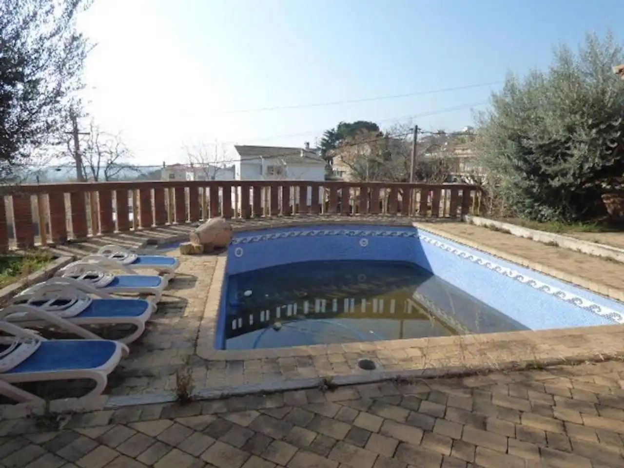 Piscina de Casa adosada en venda en Caldes de Montbui amb Terrassa i Piscina
