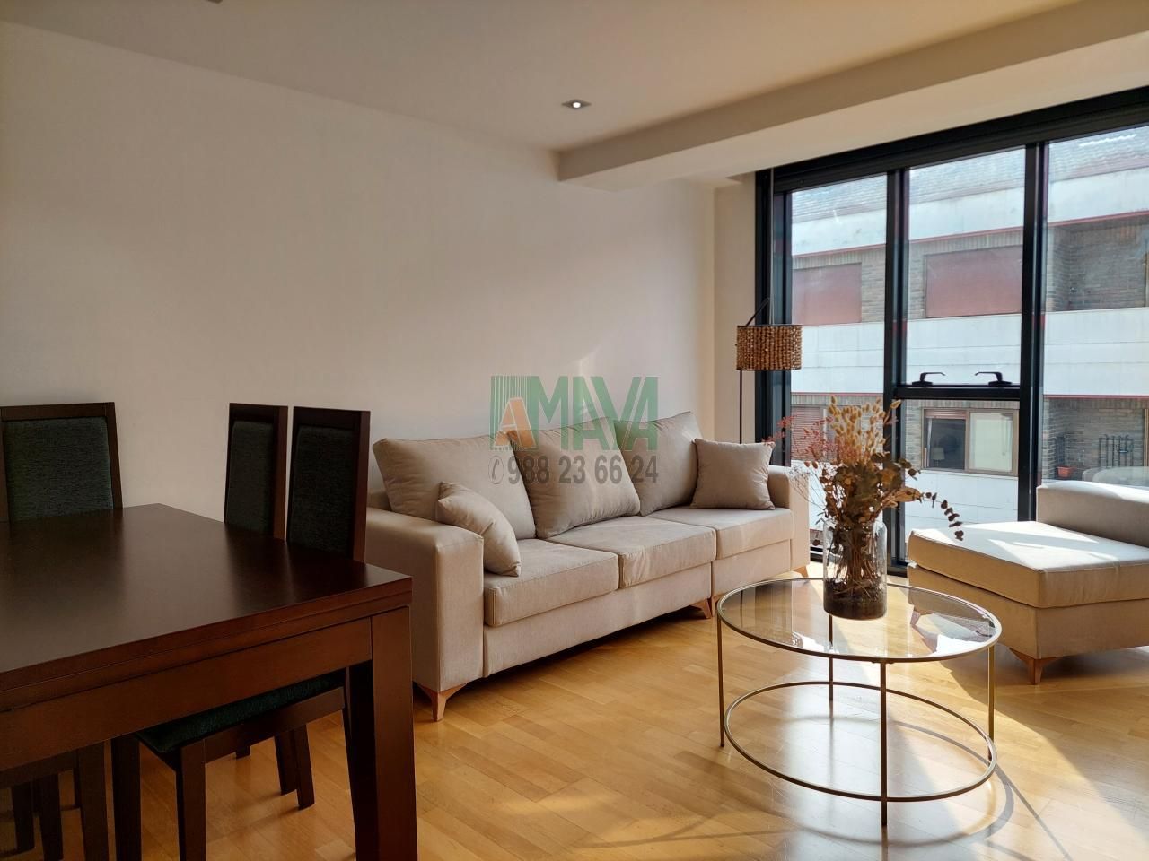 Living room of Duplex to rent in Ourense Capital   with Air Conditioner, Heating and Furnished