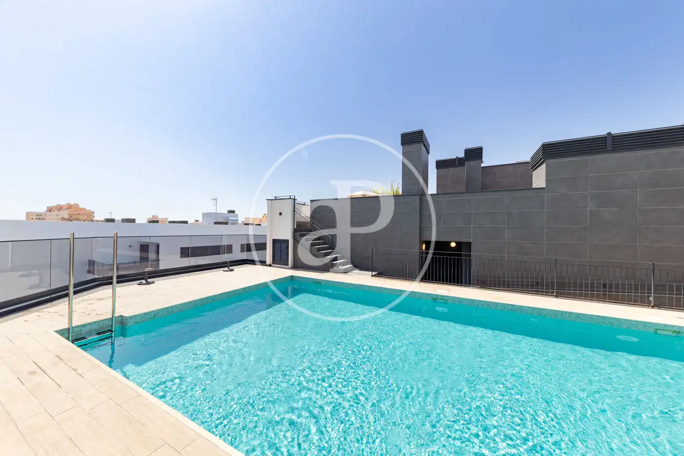 Swimming pool of Flat for rent in  Palma de Mallorca  with Air Conditioner, Heating and Terrace