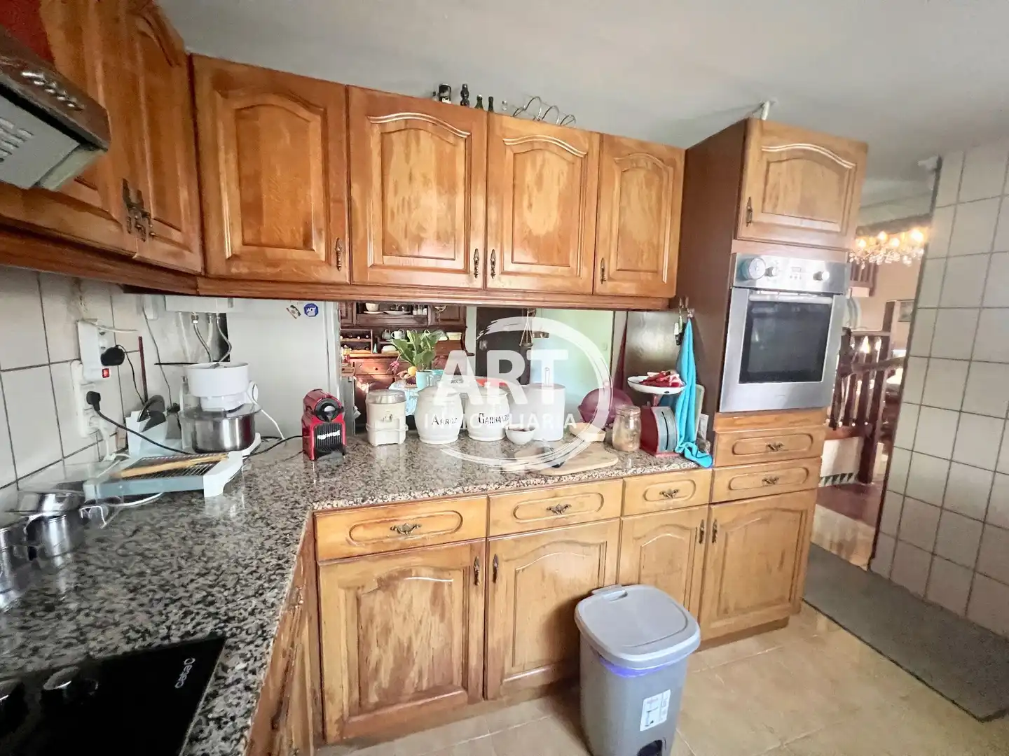 Cocina de Casa o chalet en venta en L'Eliana con Aire acondicionado, Calefacción y Jardín privado