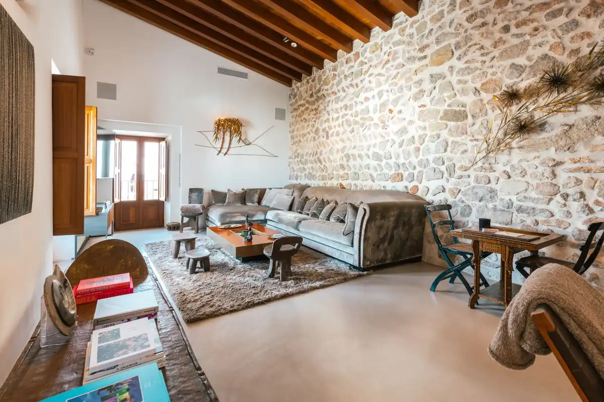 Sala d'estar de Casa adosada en venda en Eivissa amb Aire condicionat, Calefacció i Traster