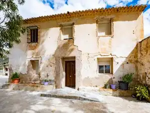 Vista exterior de Finca rústica en venta en Agost con Jardín privado, Terraza y Piscina