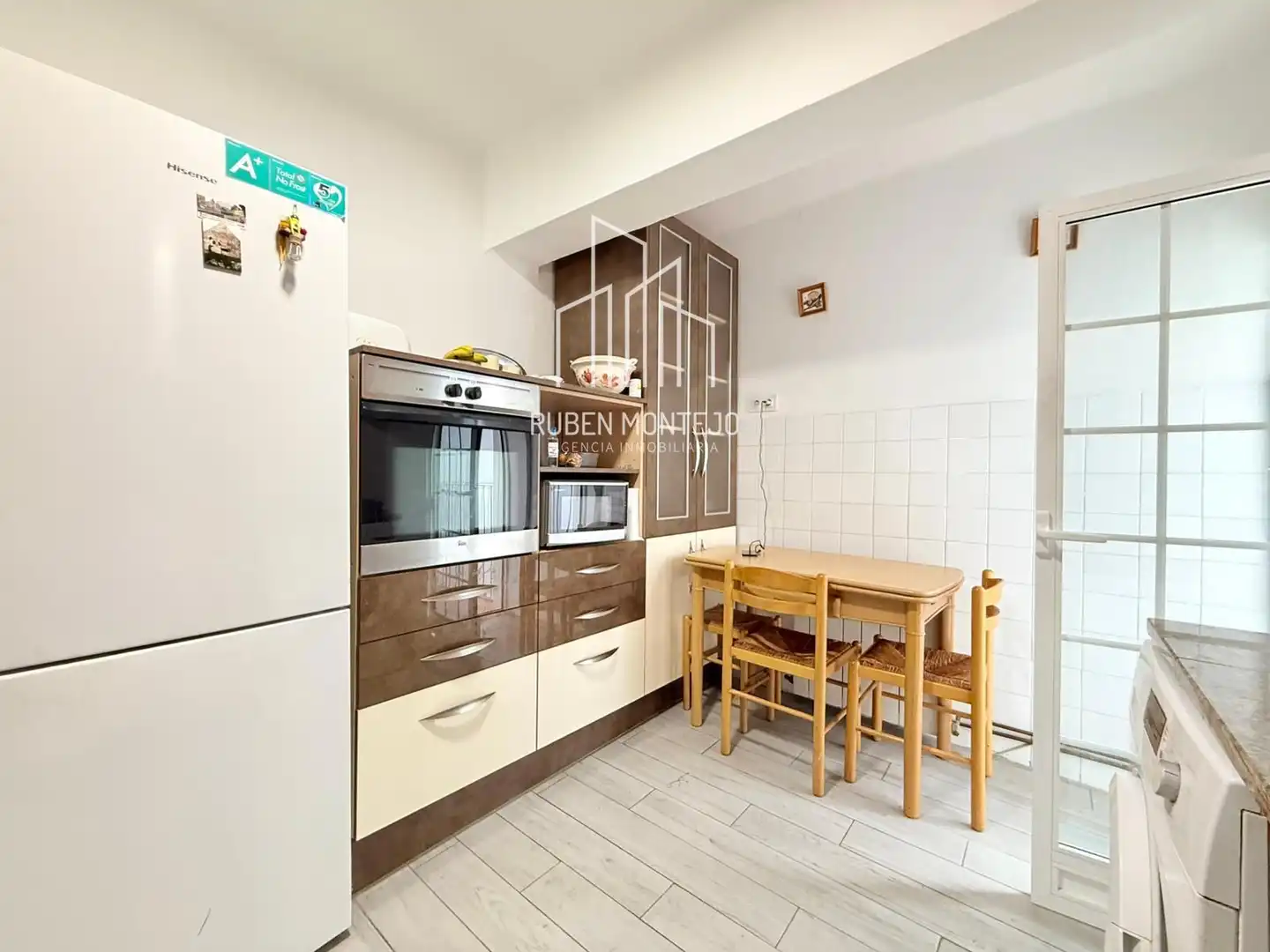Kitchen of Flat for rent in Salamanca  with Heating, Terrace and Furnished