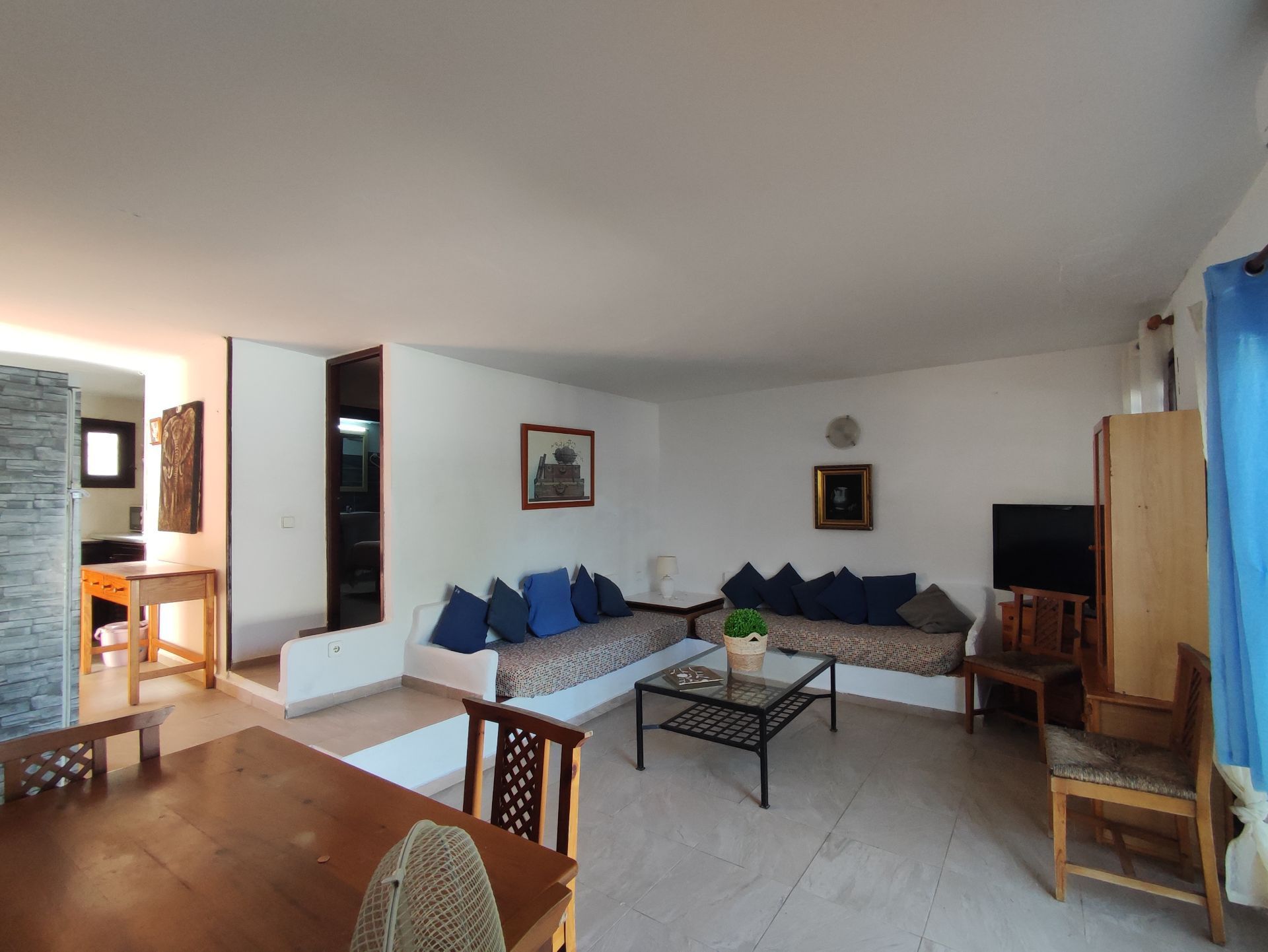 Sala d'estar de Casa o xalet en venda en Sant Josep de sa Talaia amb Aire condicionat, Calefacció i Jardí privat