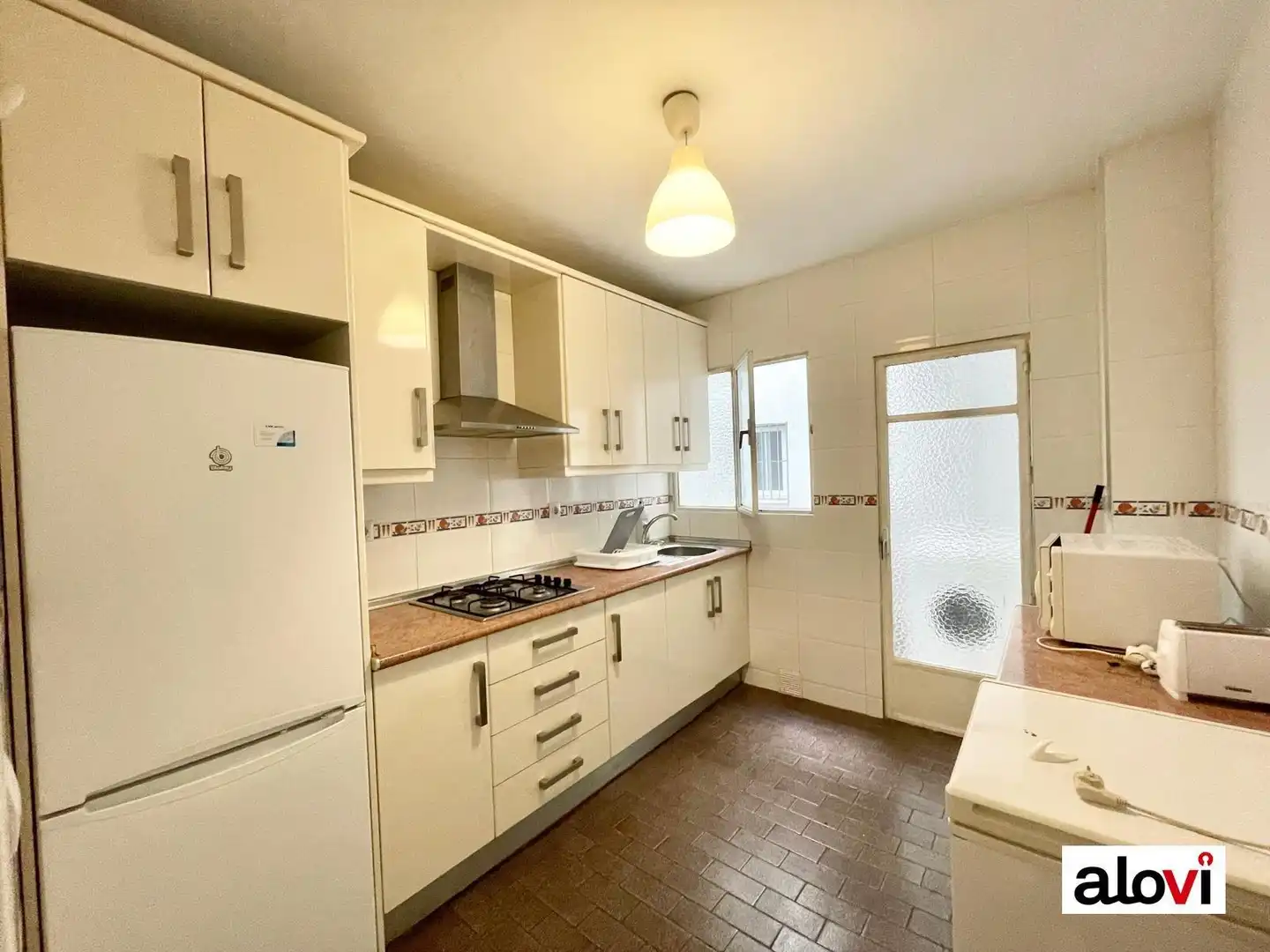 Küche von Wohnung zur Miete in Granada mit Terrasse, Möbliert und Balkon