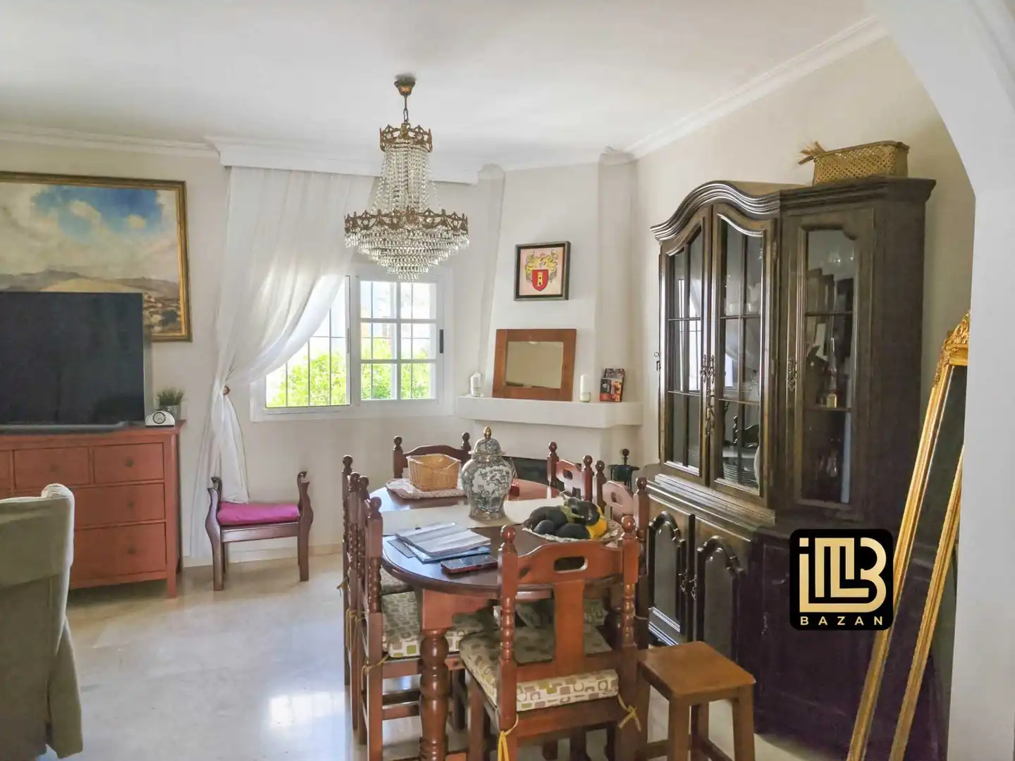 Esszimmer von Wohnung zum Verkauf in Málaga mit Klimaanlage, Heizung und Privatgarten
