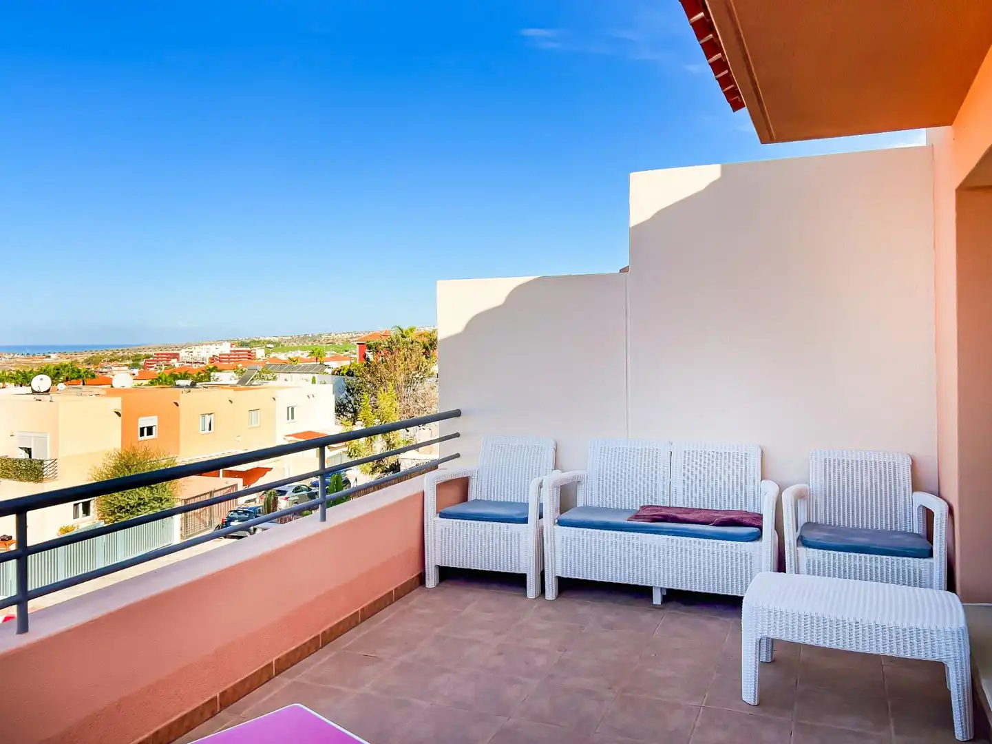 Terraza de Dúplex en venta en Adeje con Aire acondicionado, Jardín privado y Terraza