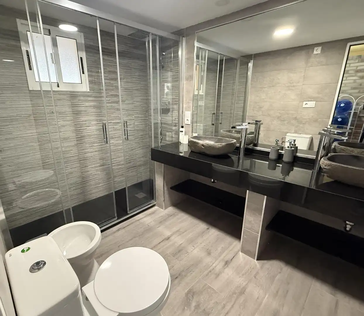 Baño de Casa o chalet en venta en Alicante / Alacant con Jardín privado y Piscina comunitaria