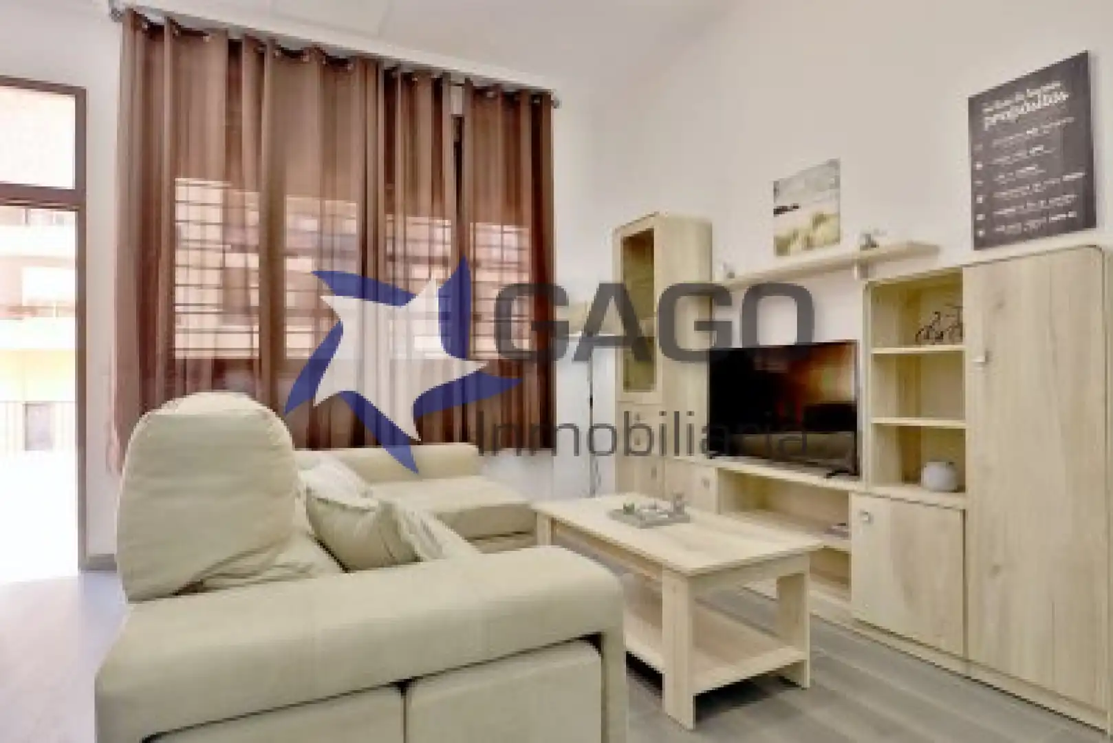 Sala de estar de Piso de alquiler en Córdoba con Aire acondicionado, Calefacción y Amueblado