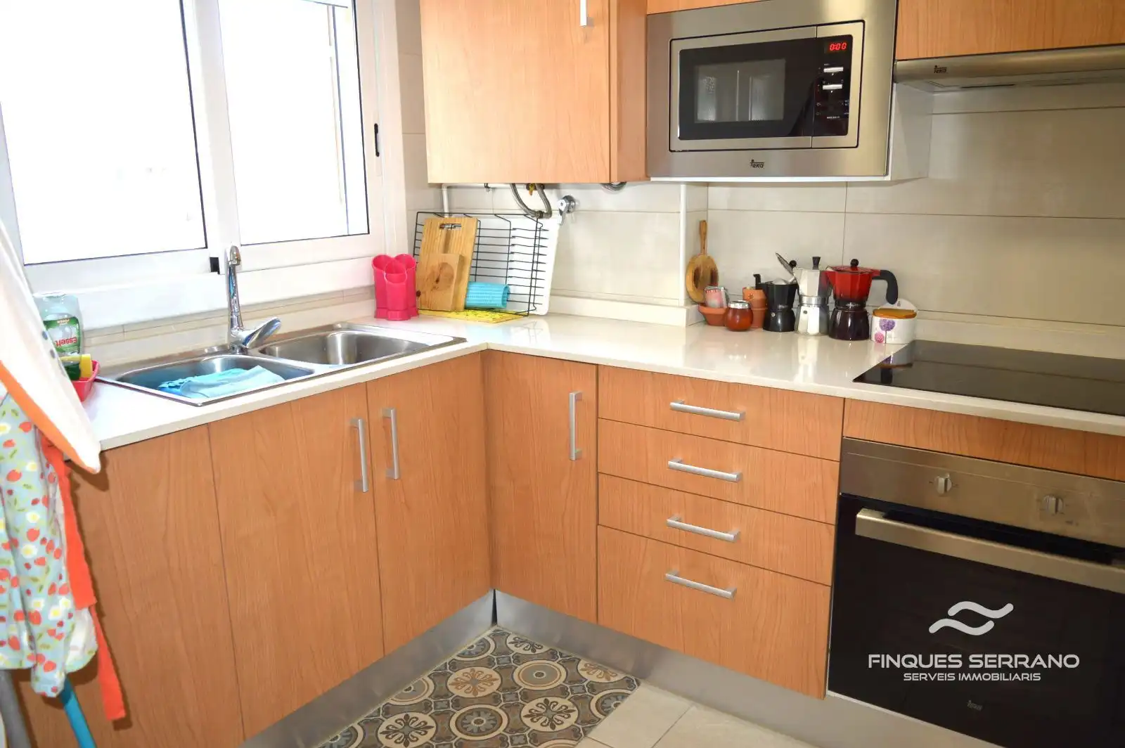 Küche von Wohnung zum Verkauf in Cunit mit Terrasse und Möbliert