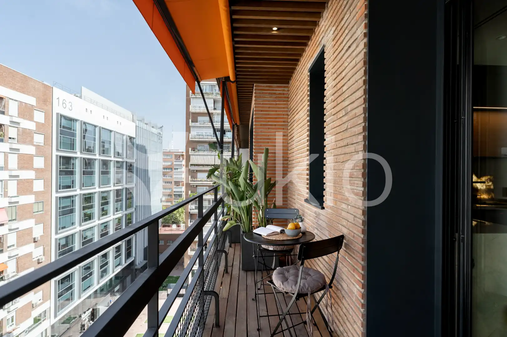 Terrace of Apartments for rent in Madrid  with Air Conditioner, Heating and Terrace