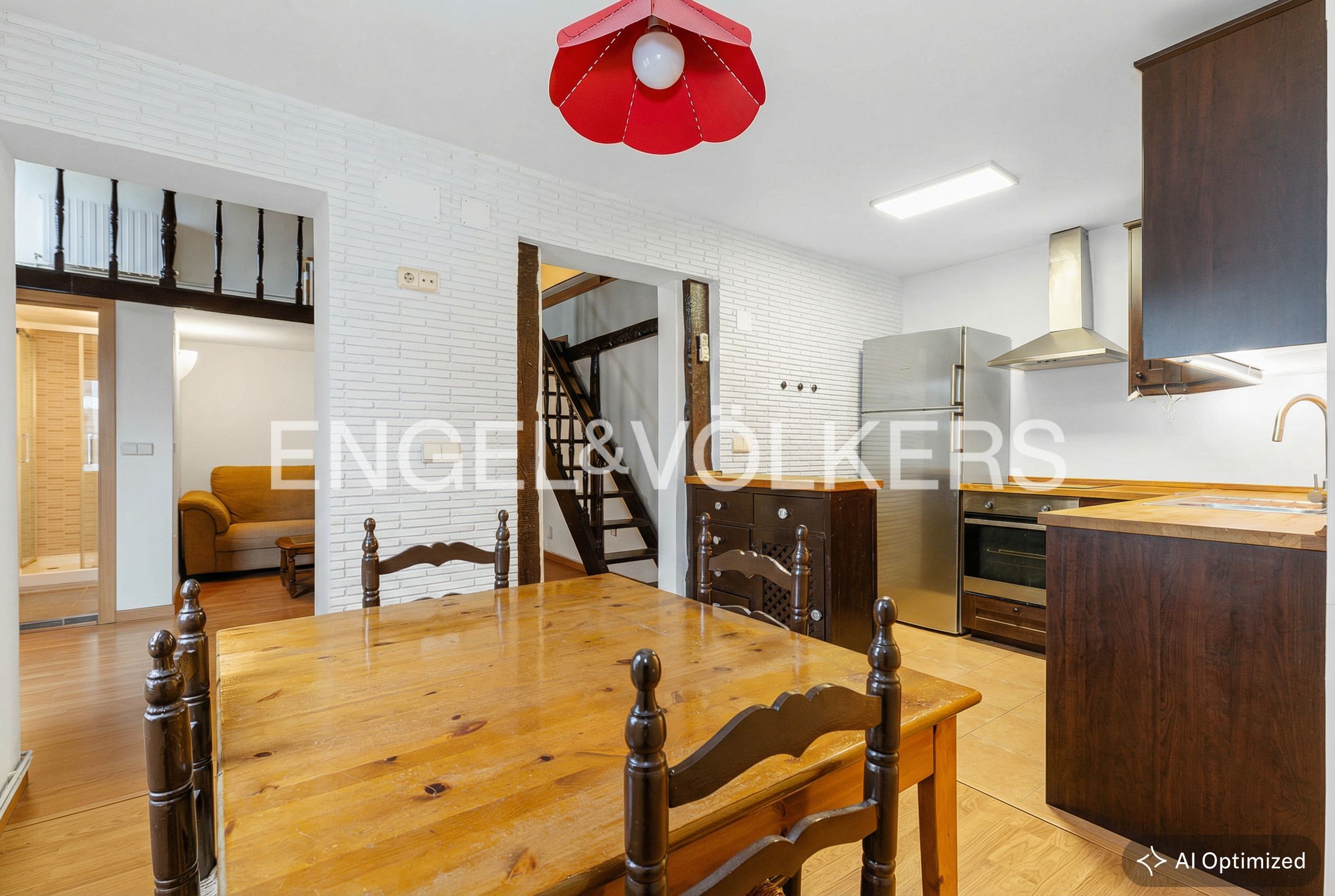 Küche von Wohnung zum Verkauf in  Madrid Capital mit Klimaanlage, Heizung und Möbliert