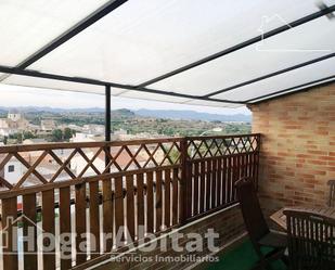 Terrassa de Casa adosada en venda en Vilamarxant amb Aire condicionat i Terrassa