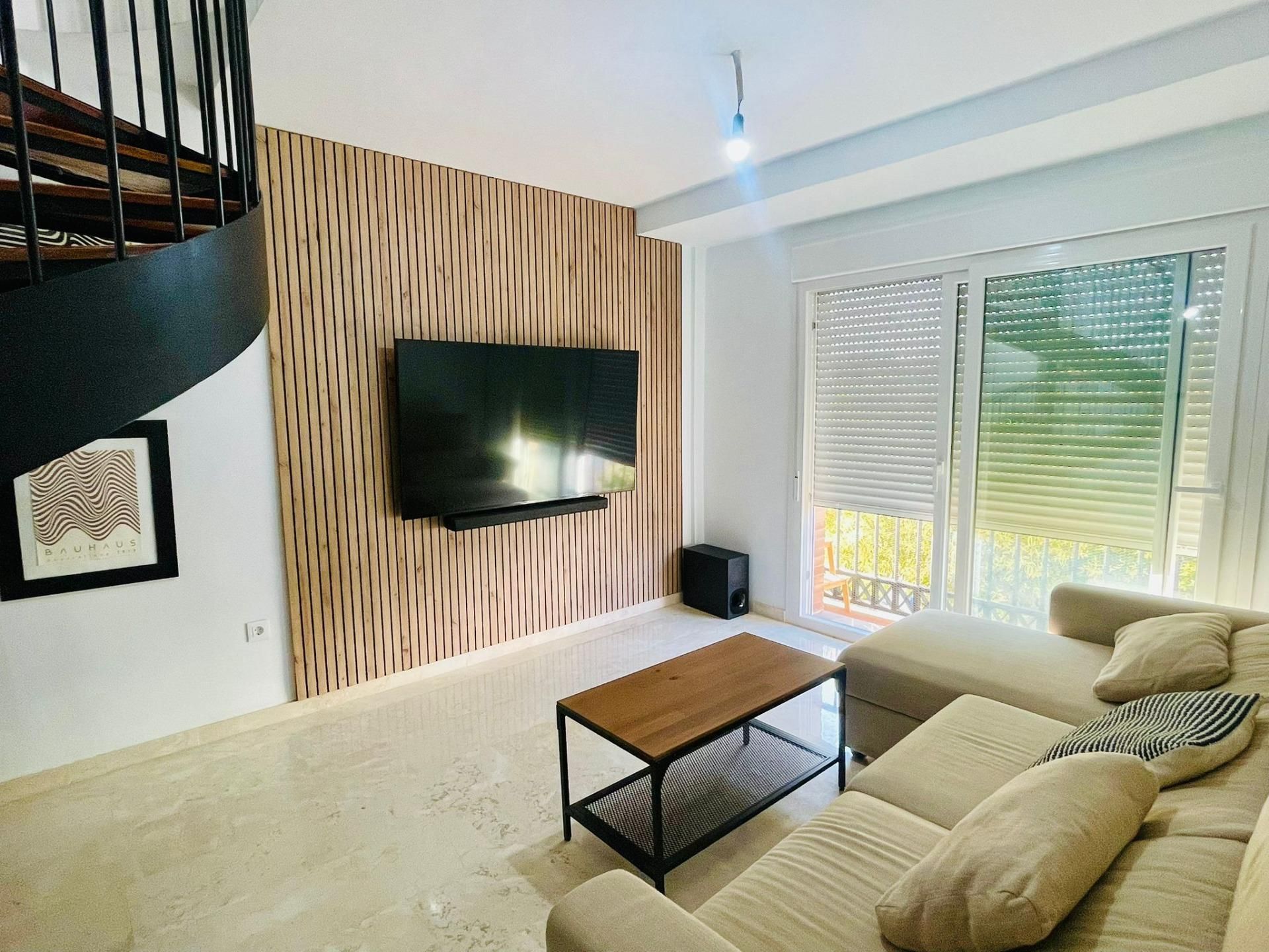 Sala de estar de Dúplex en venta en Mollina con Terraza, Trastero y Balcón
