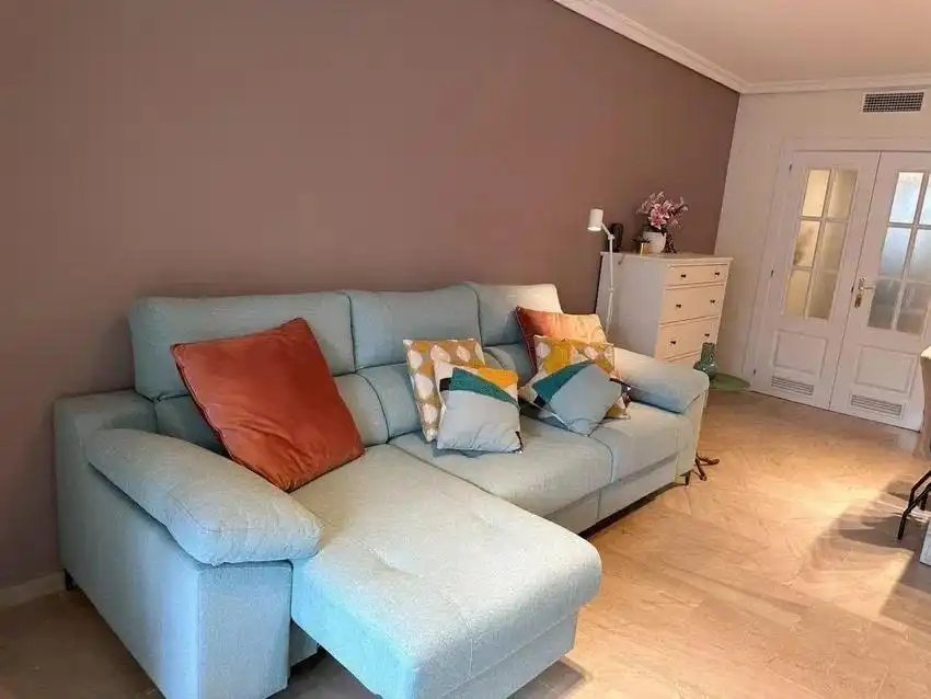Sala de estar de Piso en venta en Torremolinos con Aire acondicionado, Calefacción y Terraza