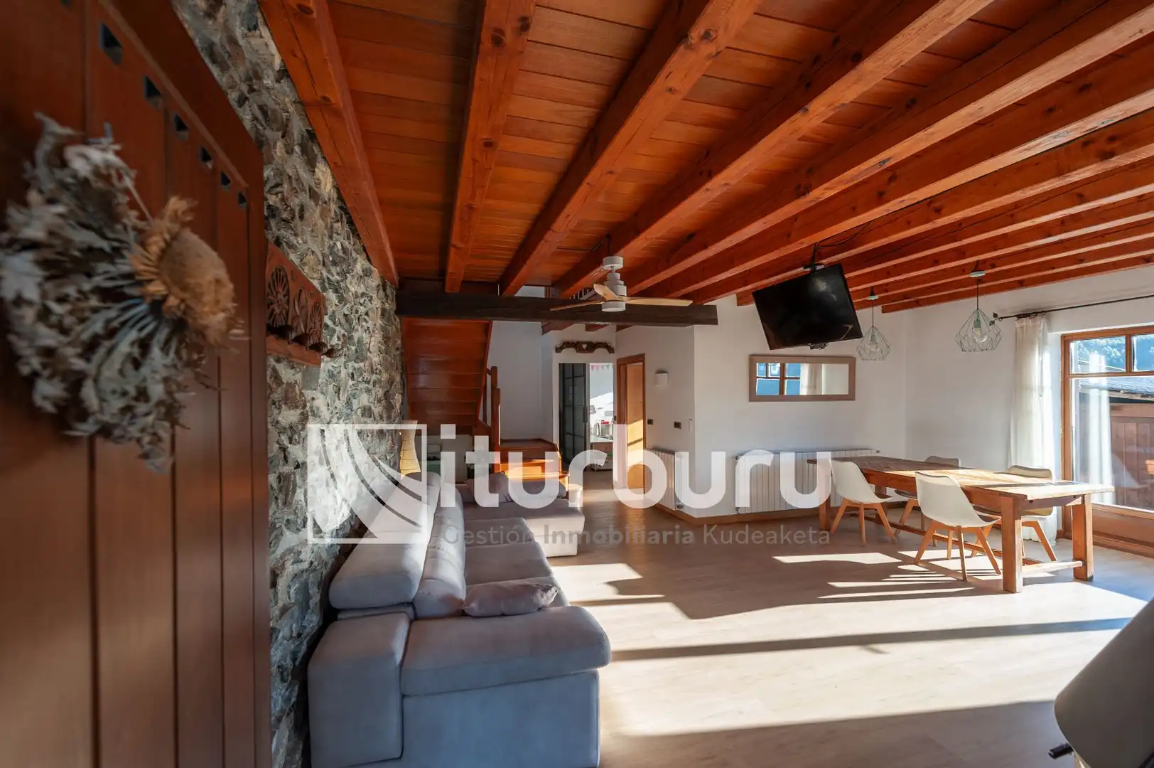 Sala de estar de Casa o chalet en venta en Arrieta, Bizkaia