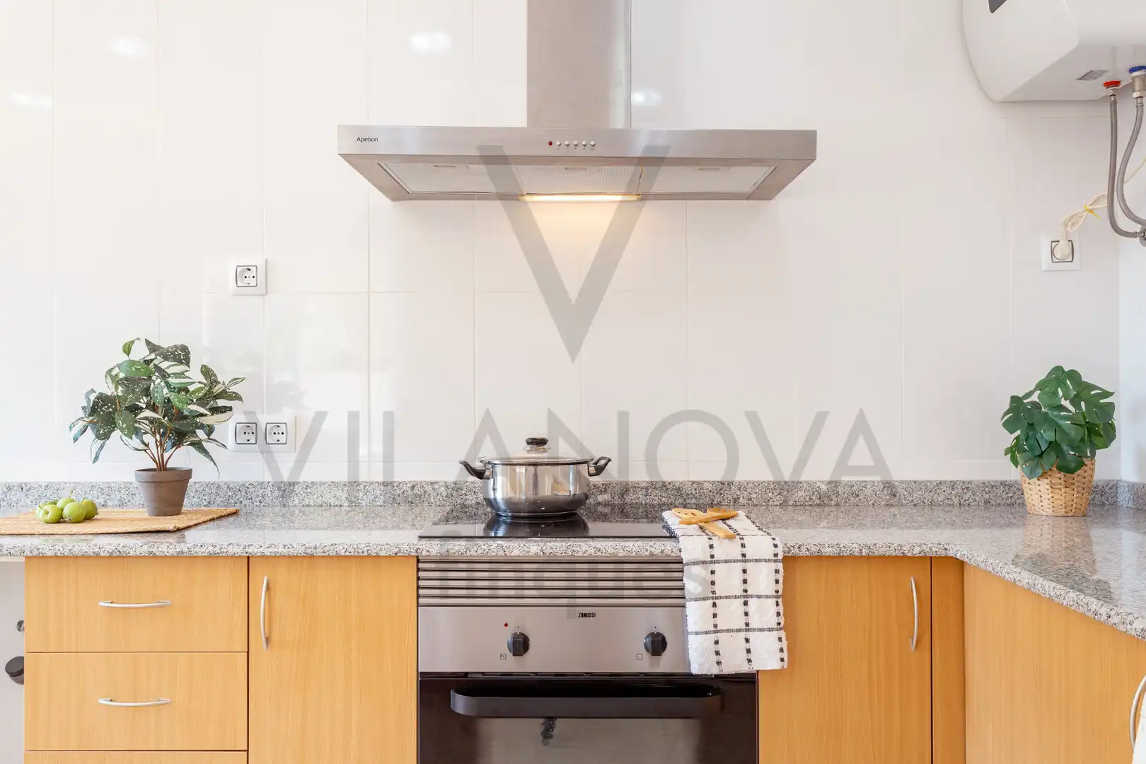 Cocina de Casa o chalet en venta en Cabra del Camp con Aire acondicionado, Calefacción y Jardín privado