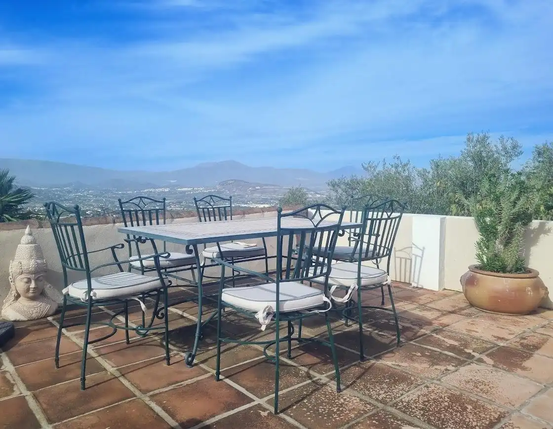 Terraza de Casa o chalet en venta en Alhaurín El Grande con Jardín privado y Piscina comunitaria