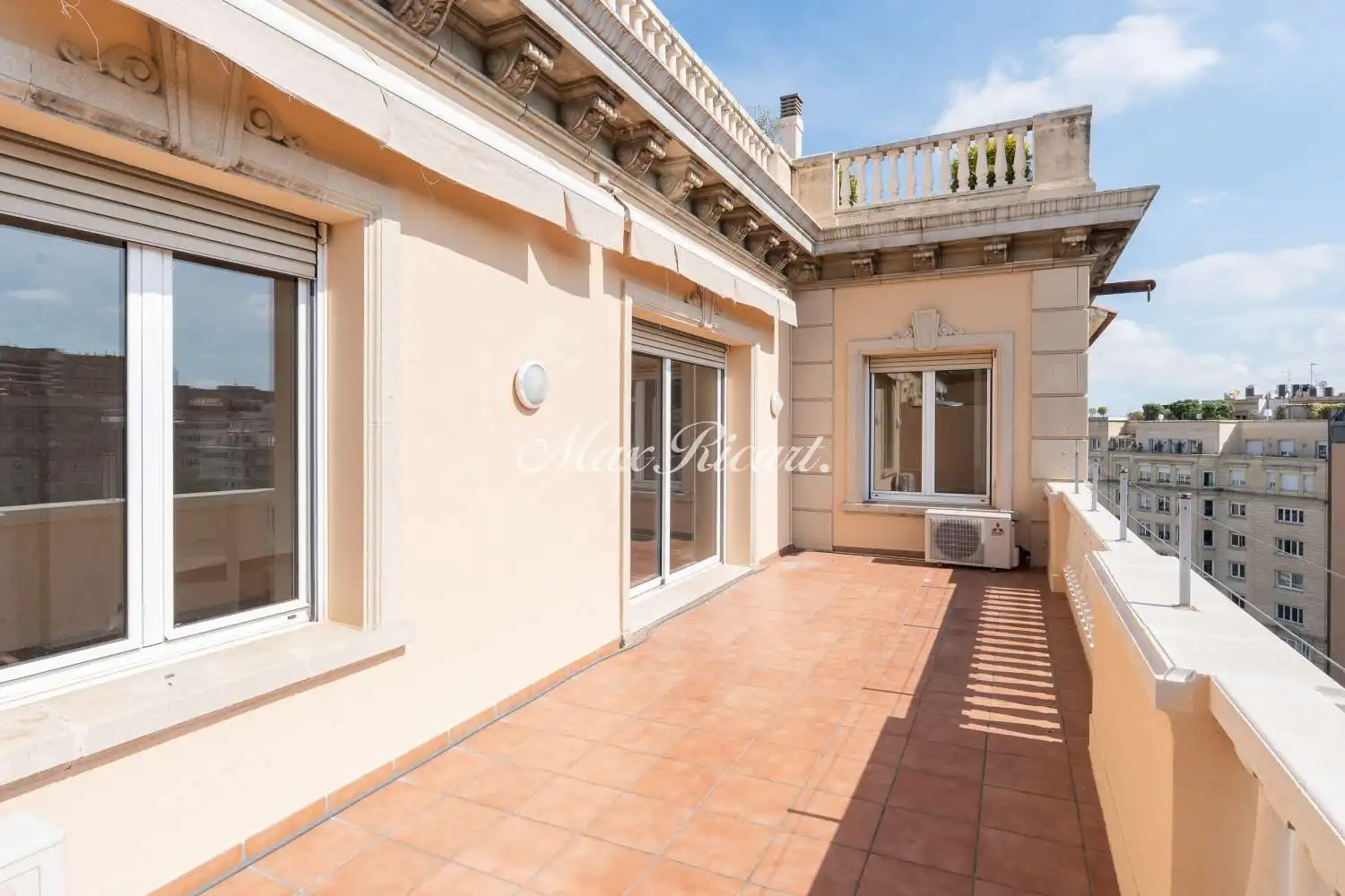 Terraza de Ático de alquiler en Barcelona con Aire acondicionado, Calefacción y Terraza