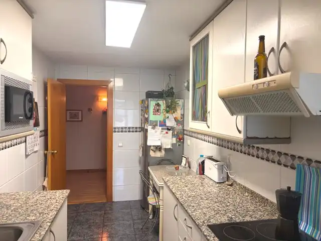 Kitchen of Duplexes for sale in Sant Feliu de Llobregat  with Heating, Terrace and Storage room