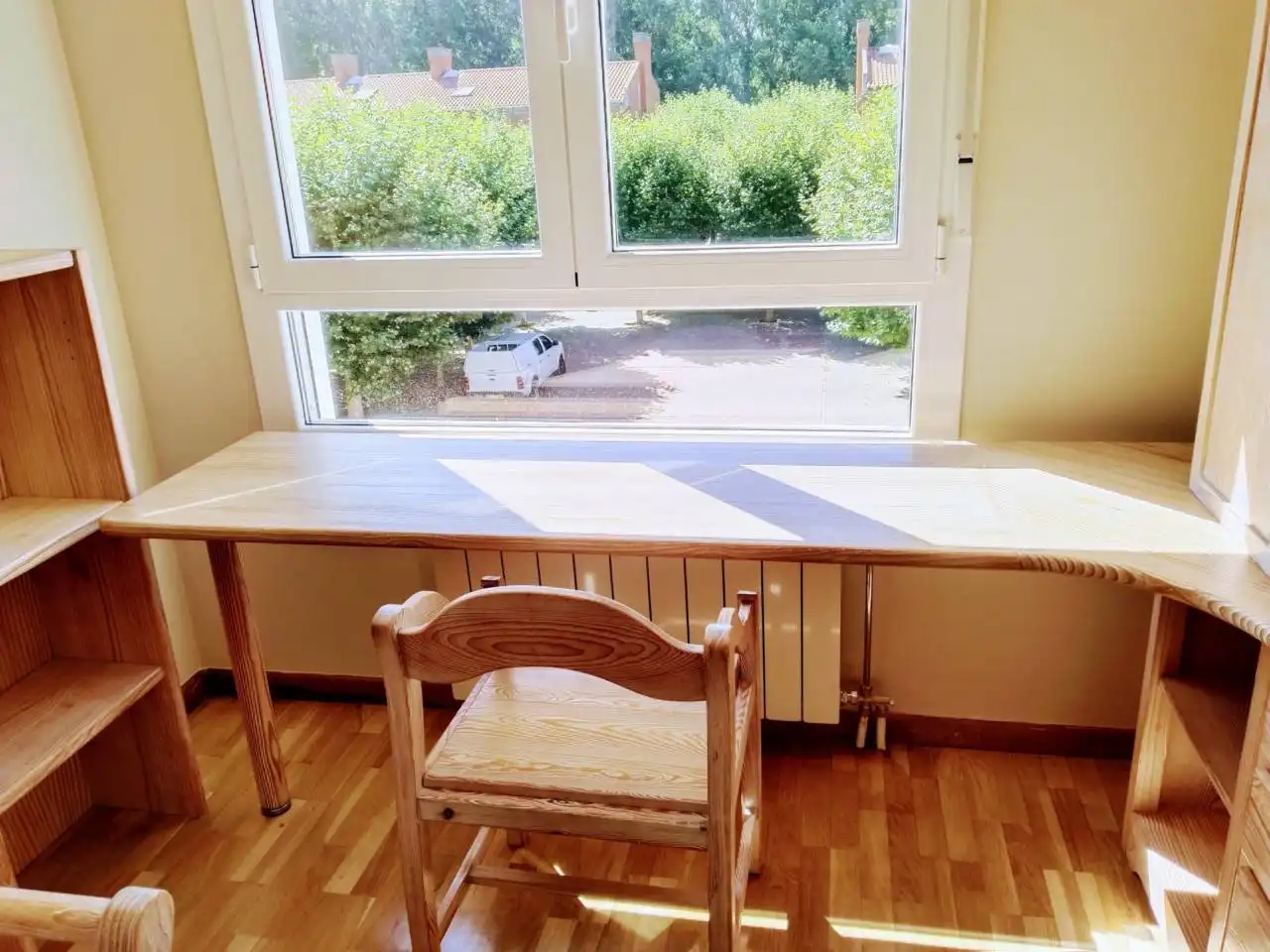 Comedor de Dúplex de alquiler en Burgos con Calefacción, Parquet y Amueblado