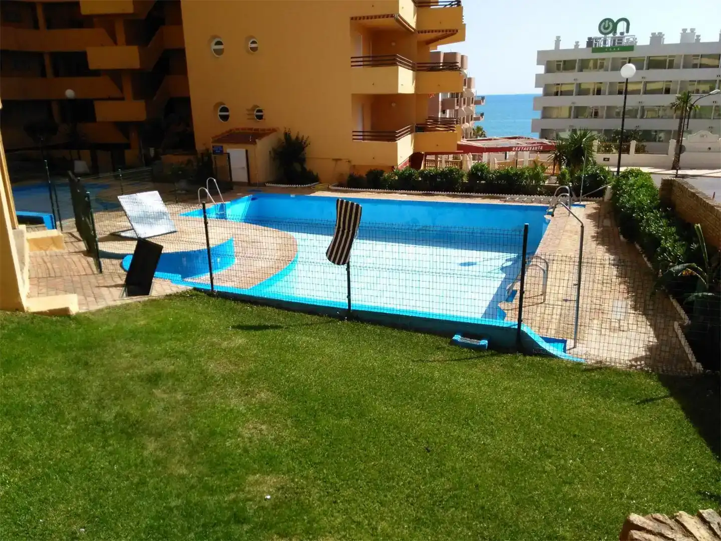 Piscina de Pis de lloguer en Almonte amb Jardí privat, Piscina i Moblat