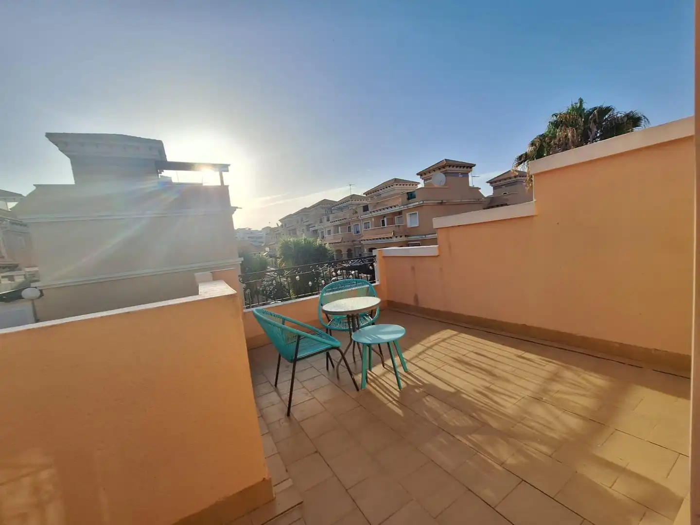 Terrace of Detached homes for rent in Orihuela  with Air Conditioner, Heating and Private garden